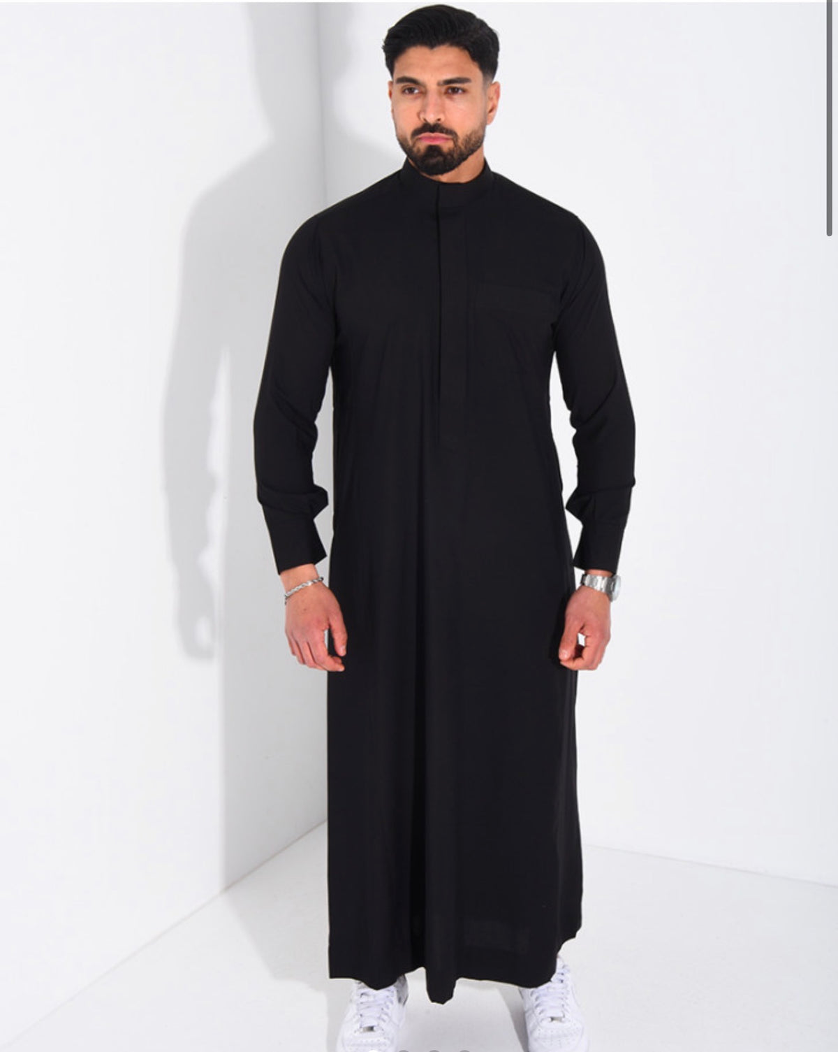 Qamis noir + musc offert